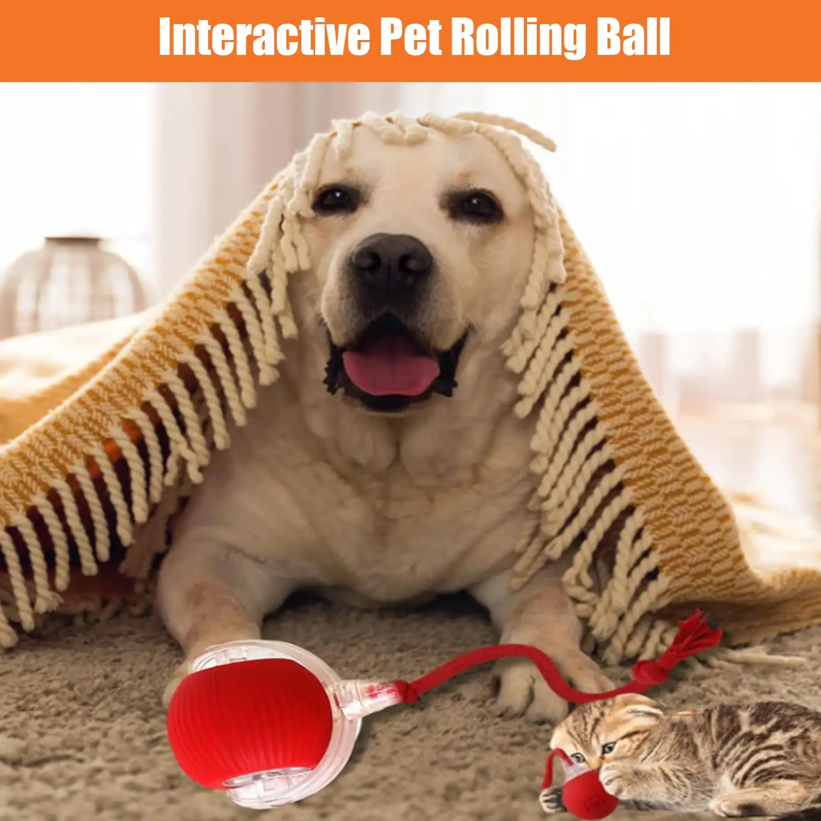 BallPlay, Jucarie interactiva –  Jucării Inteligente pentru Animale la pret special
